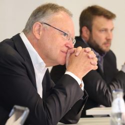 Ministerpräsident Stephan Weil zu Besuch bei den Campus-Schulen