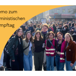 Demo zum Feministischen Kampftag am 8. März