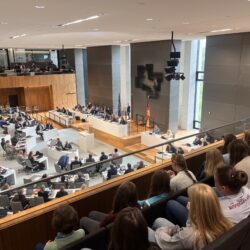 Das GM zu Besuch im Landtag