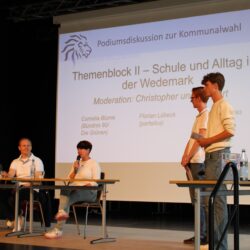 Fragen, Positionen und ein bisschen Wahlkampf am GM