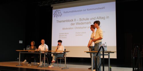 Fragen, Positionen und ein bisschen Wahlkampf am GM