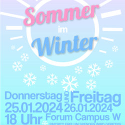 Sommer im Winter