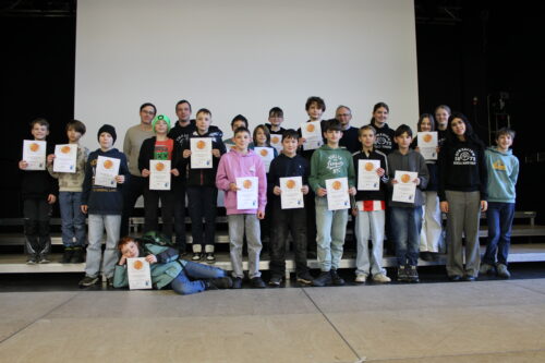 Bezirksvorrunde des Schulschachwettbewerbs am GM