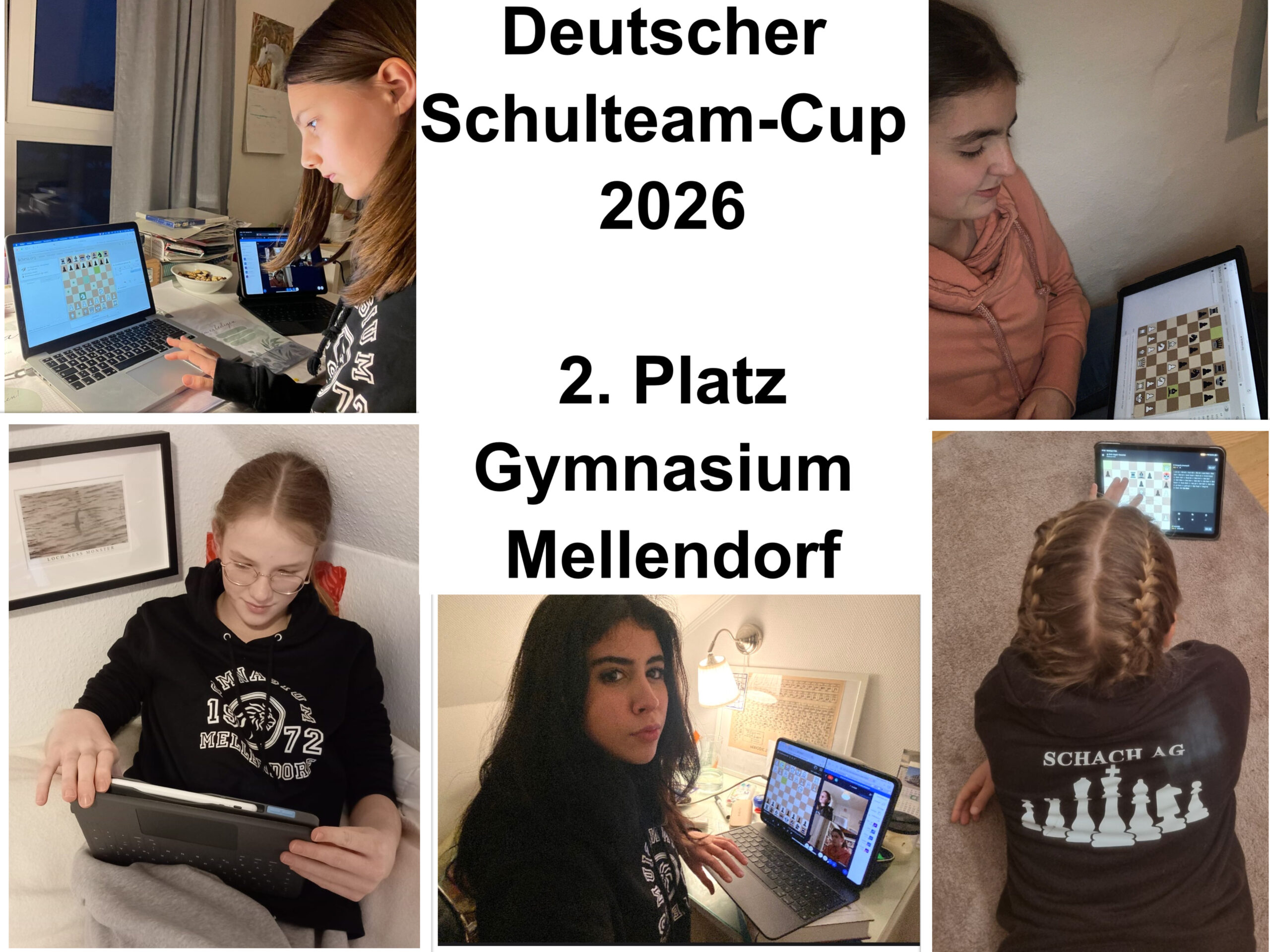 2. Platz beim Deutschen Schulteam-Cup für das GM